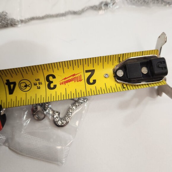 Forever / Paula Abdul / Avon Bundle Rhinestone Heart Pendant & Hollywood Studs - Picture 10 of 12